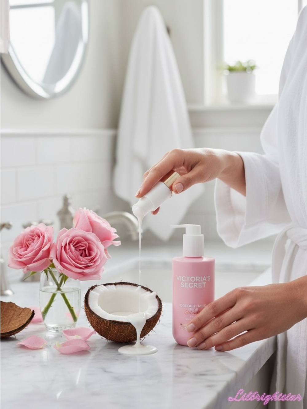 🆕🥥 Coconut Milk Rose Calming Body Lotion Victoria Secret NWT🌹